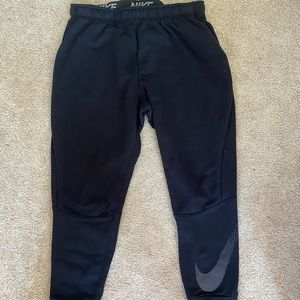 Black Nike mens sweatpants